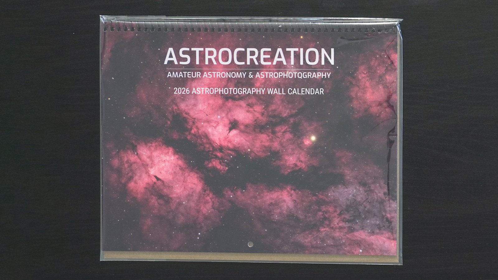 2026 Astrophotography Calendar Front Cover