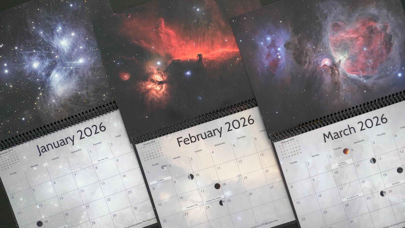 2026 Astrophotography Calendar Example Photo