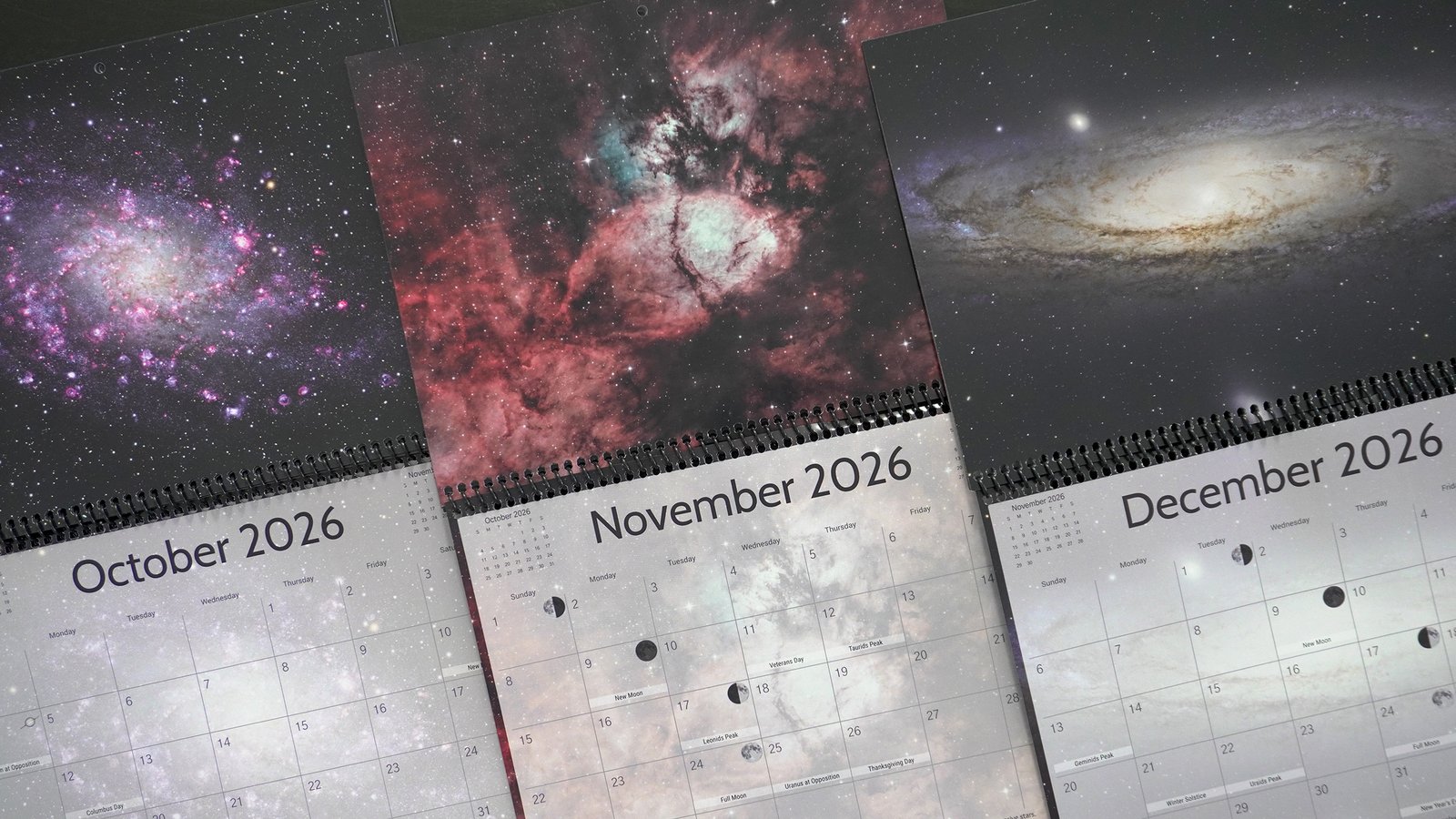 2026 Astrophotography Calendar Example Photo
