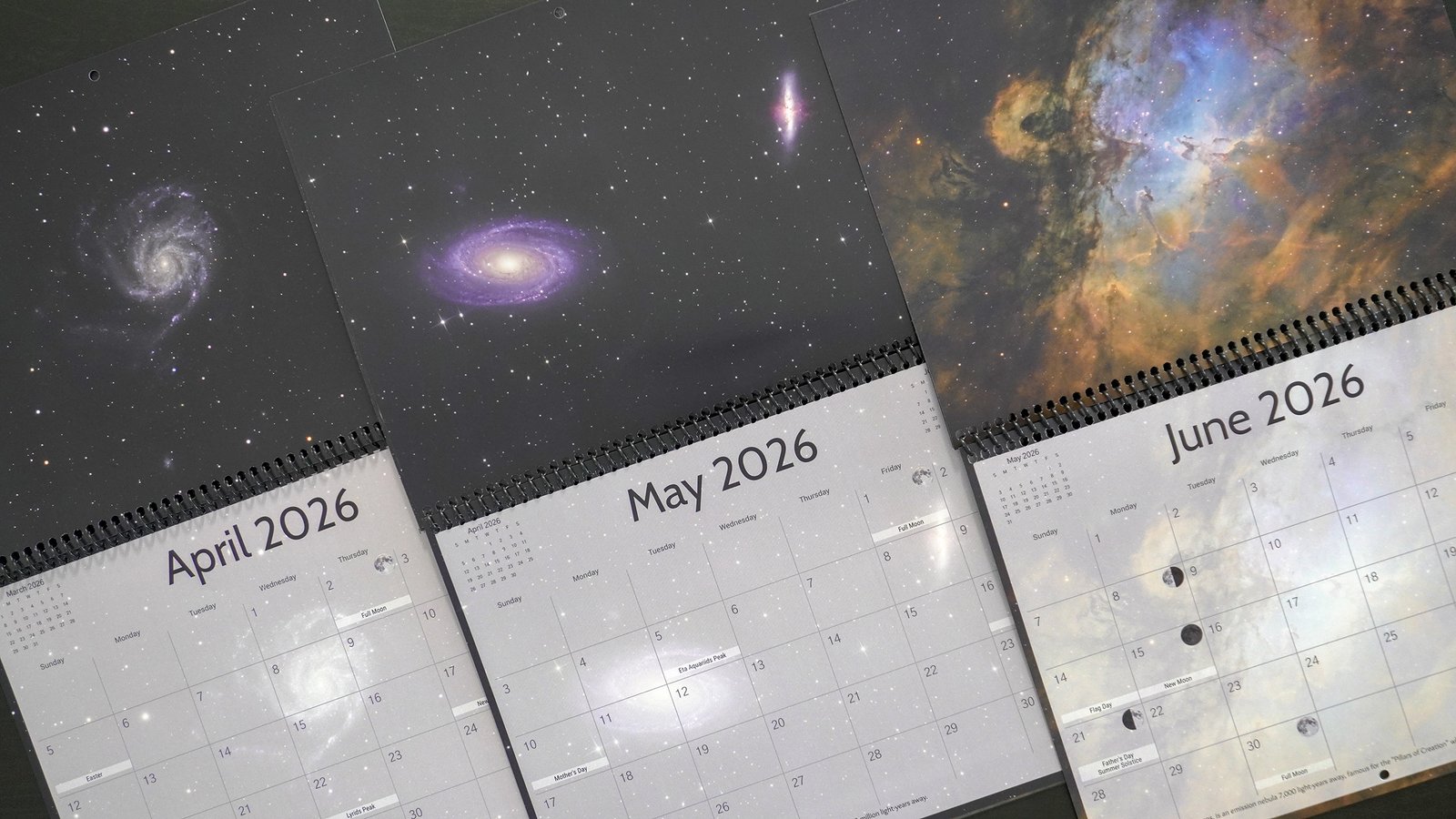 2026 Astrophotography Calendar Example Photo