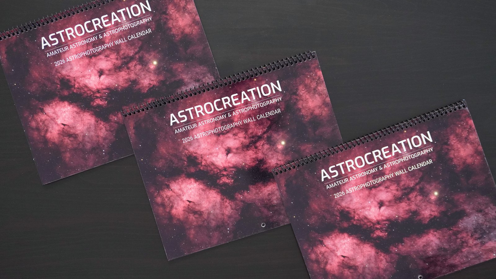 2026 Astrophotography Calendar Title Cover