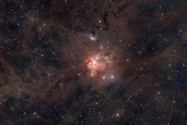 NGC 1579 – The Northern Trifid Nebula captured in pure RGB